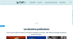 Desktop Screenshot of cellie.fr